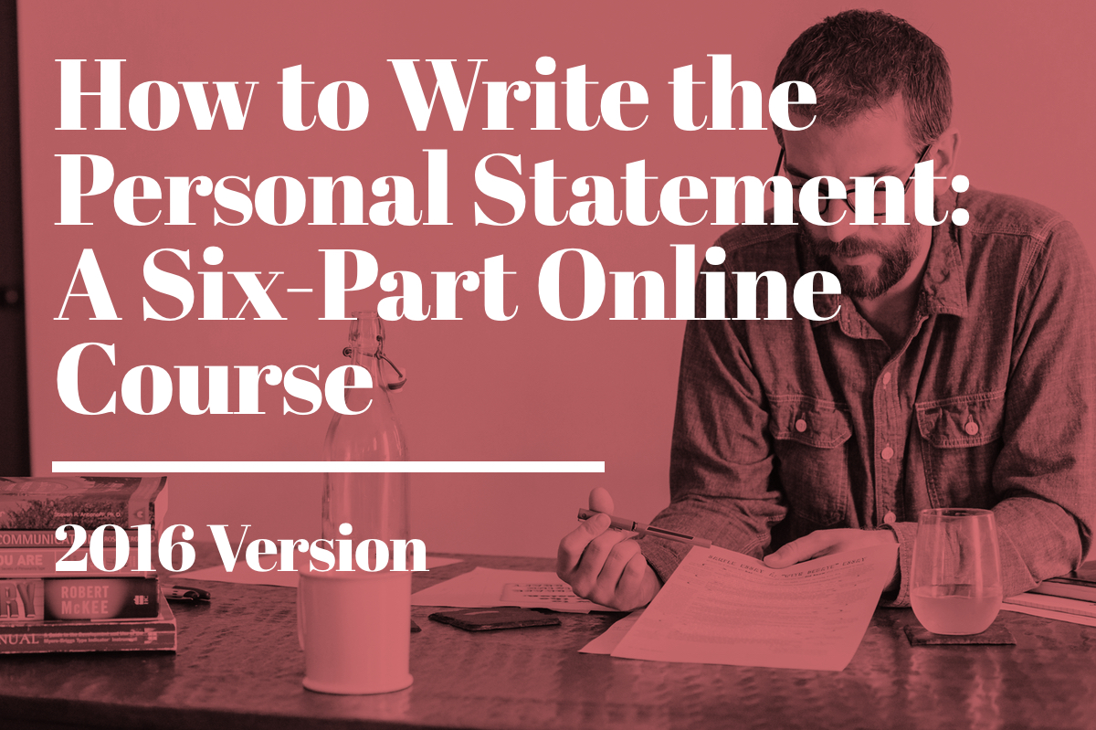 how to write personal statement for summer program