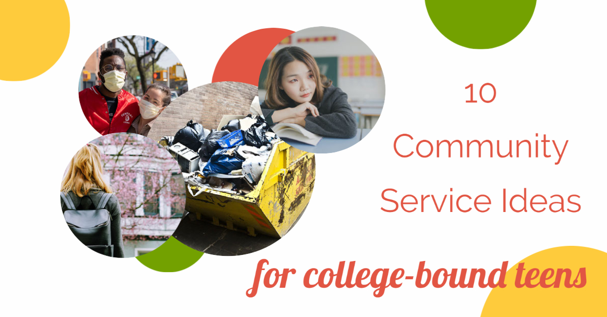 community service ideas for high school students